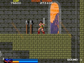 une photo d'Ã©cran de Rastan Saga sur Arcade
